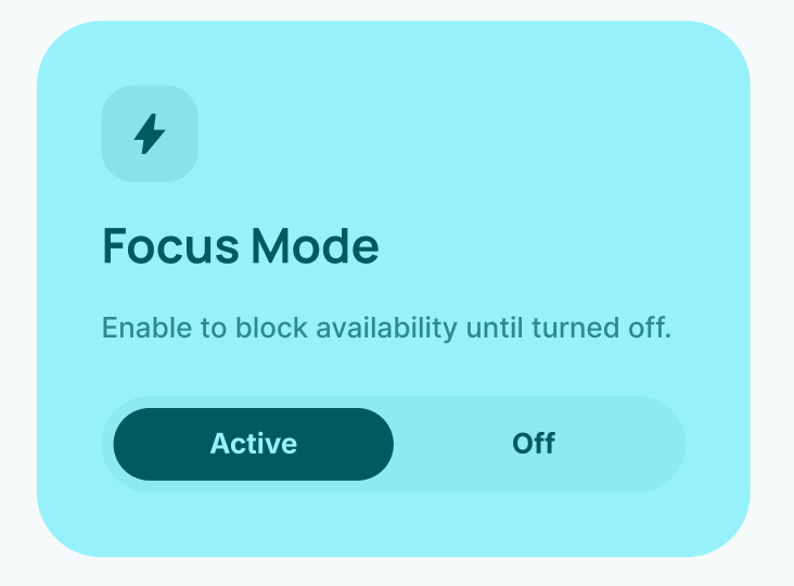 Image of focus mode